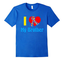 I Love My Brother Autism Ribbon T-Shirt