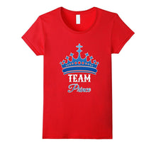 Team Prince Boys Blue Tee T Shirt for Gender Reveal Party