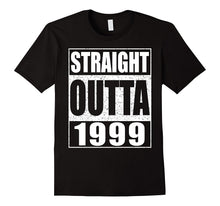 Straight Outta 1999 T-Shirt Funny 18th Birthday Gift Shirt