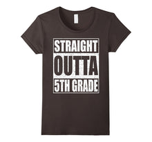 Straight Outta 5th Grade T-Shirt Funny 2017 Graduation Shirt