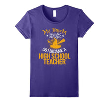 My Broom Broke So I Became an High School Teacher T-Shirt