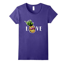I Love Pineapple Tee Funny Party Hawaiian T-Shirt Gift