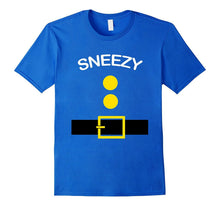 Funny Sneezy Christmas Costume T Shirt Gift Novelty