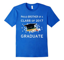 Proud Brother of a Class of 2017 Graduate T Shirt Graduation