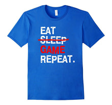 Eat Sleep Game Repeat T-Shirt Board PC Video Gamer Birthday