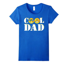 Cool Dad With Cute Emoji Funny T-Shirt Gift for Papa