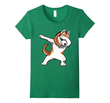 Dabbing Husky Huskies Dog Pup Fun T-Shirt