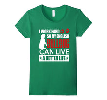 I Love My English Bulldog T-Shirt Gift for Bulldog Lovers