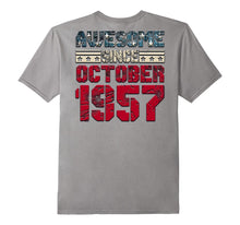Awesome Since OCTOBER OCT 1957 Birthday Gift 60 Years Old