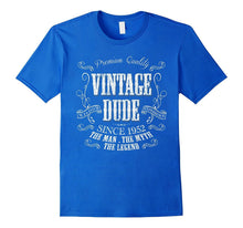 65th Birthday Gift Shirt Vintage Dude 1952 65 Year Old Shirt