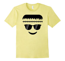 Frankenstein Halloween Emoji Costume Sunglasses T-Shirt