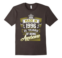 21 Years Old Made in 1996 - 21th Birthday Gift T-Shirt