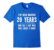 20 Year Anniversary Gift 20th Wedding Married Funny T-Shirt