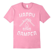 Happy Camper Camping Hiking Outdoor Lovers Shirt