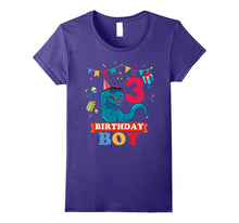 3th Birthday Boy T-Shirt Birthday Dinosaur