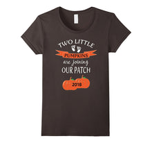 2018 Cute Twins Pregnancy Announcement Shirt Couples Baby