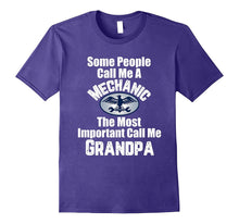 People Call Me Mechanic Important Call Me Grandpa T-Shirt