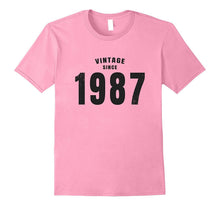30th Birthday Shirt Vintage Since 1987 Birthday Gift Shirt