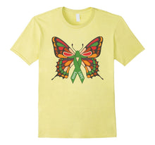 Mental Health Awareness Butterfly Ribbon T-Shirt