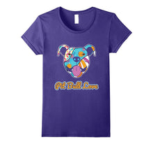 Pit Bull Love Dog Pop Art Graphic T-Shirt - Pit Bull Shirt