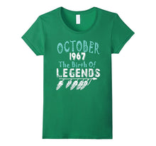 50 Year Old Shirt. Gift for Birthday October 1967 Shirt
