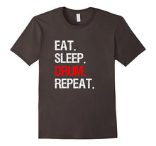 Eat Sleep Drum Repeat Band Instrument T-Shirt