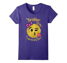 Emoji Brother of the Birthday Girl Shirt