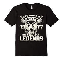 Happy 1977 My 40th Birthday Gift Ideas T Shirt
