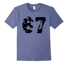 1967 T-Shirt Distressed Vintange Birthday 67 Tee