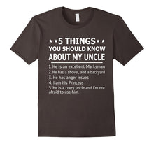 5 Things You Should Know About My Uncle T-Shirt