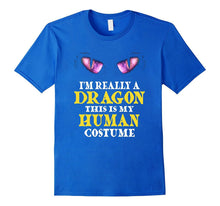 I'm Really a Dragon Halloween Costume Shirt Easy Funny