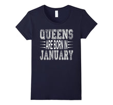 Birthday T-Shirt for Girls Women Kids Born in January Zodiac