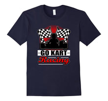 Go Kart Racing Funny Red Silhouette T-Shirt
