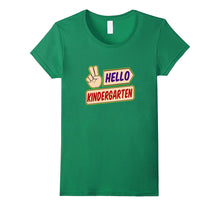 Hello Kindergarten Peace Sign Student T-Shirt