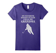 My Favorite Hockey Player Calls Me Grandma Puck Ice T Shirt