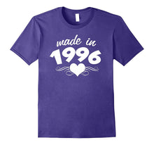 Gifts for Her 21st Birthday Made in 1996 Woman Tshirt