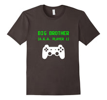 Big Brother A.K.A. Player 1 by Default Video Gamer T-Shirt