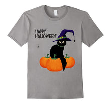 Happy Halloween Black Cat T-Shirt