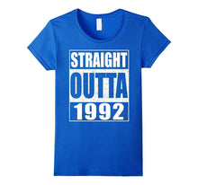 Straight Outta 1992 T-Shirt Funny 25th Birthday Gift Shirt