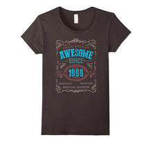 18th Birthday Gift Shirt Vintage Awesome Since 1999 18 Years