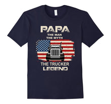 Papa Myth the Trucker Legend | Truck Driver T Shirt