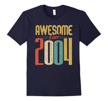Awesome Since 2004 T-Shirt 13 Years Old 13rd Birthday Tee