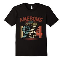 Awesome Since October 1964 Funny T-Shirt 53rd Birthday Tee