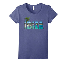 Ibiza Espana Beach Palm Tree T-Shirt Party Destination Gift