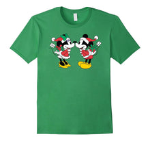 Disney Mickey and Minnie Holiday Kiss Tshirt