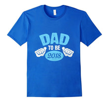 Mens Dad to Be of a New Baby Boy Baby Shower 2018 T-Shirt