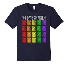 100 Days Smarter Counting Hash Marks Days of School T-Shirt