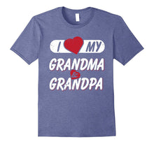 I Love My Grandpa and Grandma Love Grandparent T-Shirt