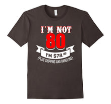 Funny Birthday T-Shirt for 80 Years Old. Meaningful Gift.