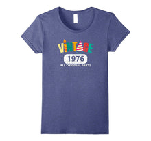 Funny 41th Birthday Gift T-Shirt 1976 Best Vintage Emoji Tee